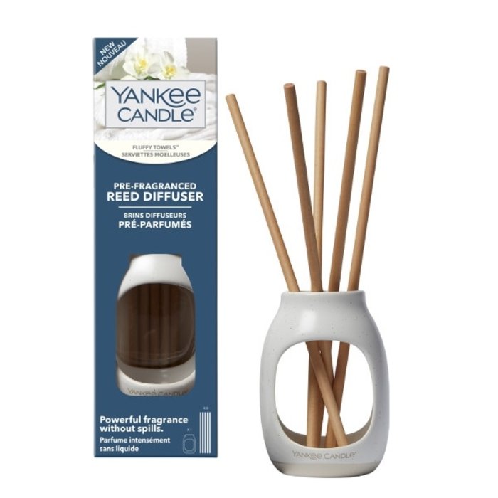 Yankee Candle Yankee Candle Fluffy Towels Pre-Fragranced Reed Diffuser Starter Kit