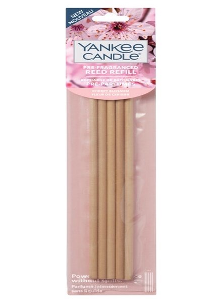 Yankee Candle Cherry Blossom Pre-Fragranced Reed Diffuser Refill