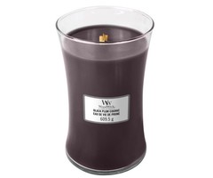 Woodwick Large Black Plum Cognac