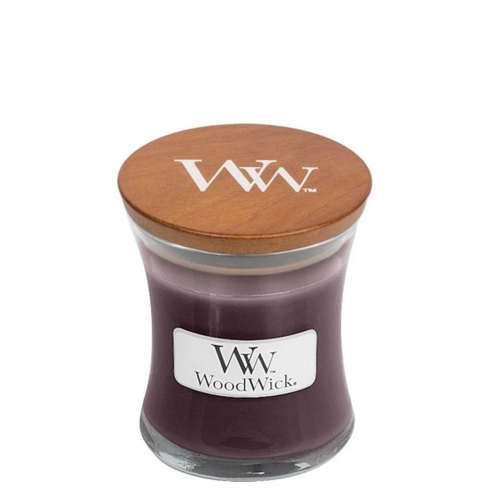 Woodwick WoodWick Medium Candle Black Plum Cognac