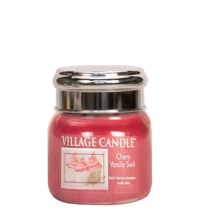 Village Candle Village Candle Cherry Vanilla Swirl Small Jar