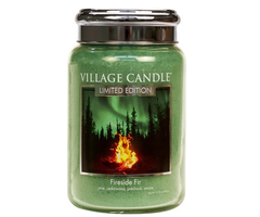 Village Candle Fireside Fir Large Jar