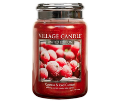 Village Candle Cypress & Iced Currant Large Jar
