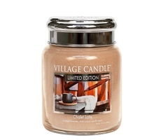 Village Candle Chalet Latte Medium Jar