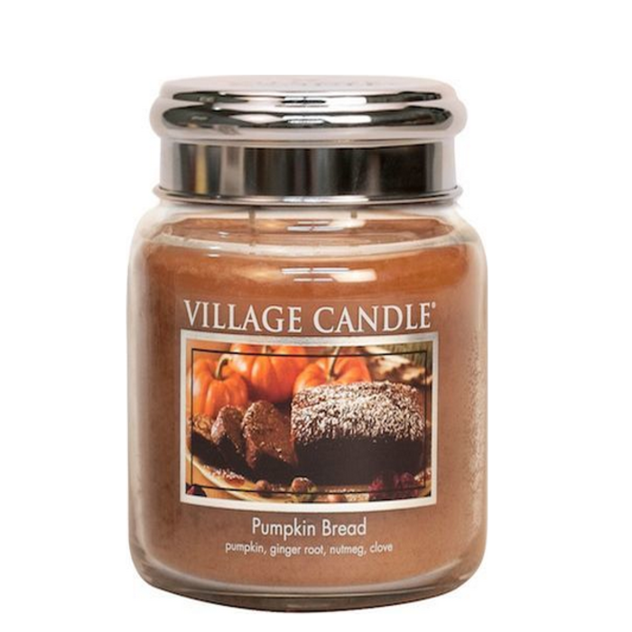 Village Candle Village Candle Pumpkin Bread Medium Jar