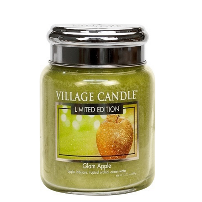 Village Candle Village Candle Glam Apple Medium Jar