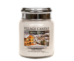 Village Candle Aspen Holiday Medium Jar