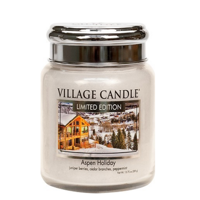 Village Candle Village Candle Aspen Holiday Medium Jar