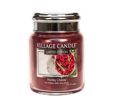 Village Candle Holiday Chutney Medium Jar