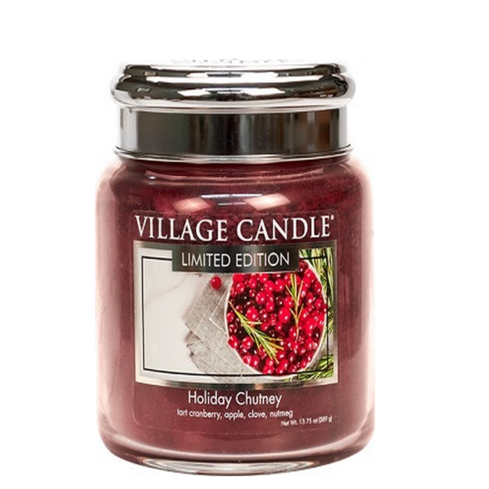 Village Candle Village Candle Holiday Chutney Medium Jar
