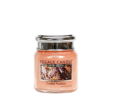 Village Candle Confetti Prosecco Mini Jar