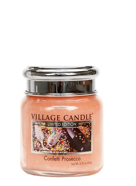 Village Candle Village Candle Confetti Prosecco Mini Jar