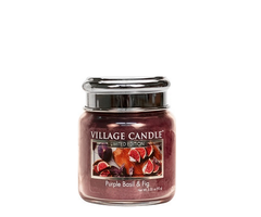 Village Candle Purple Basil & Fig Mini Jar