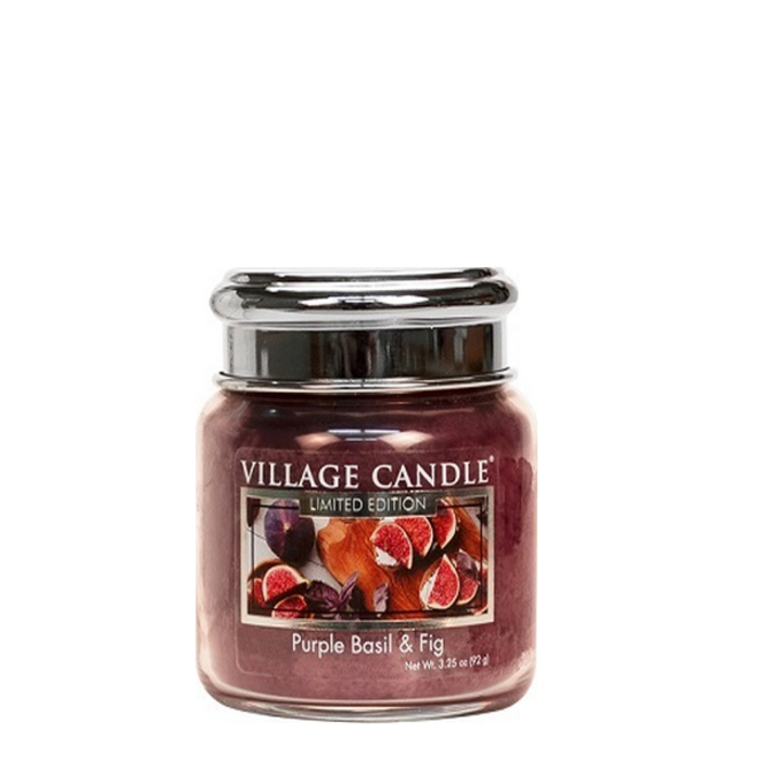 Village Candle Village Candle Purple Basil & Fig Mini Jar