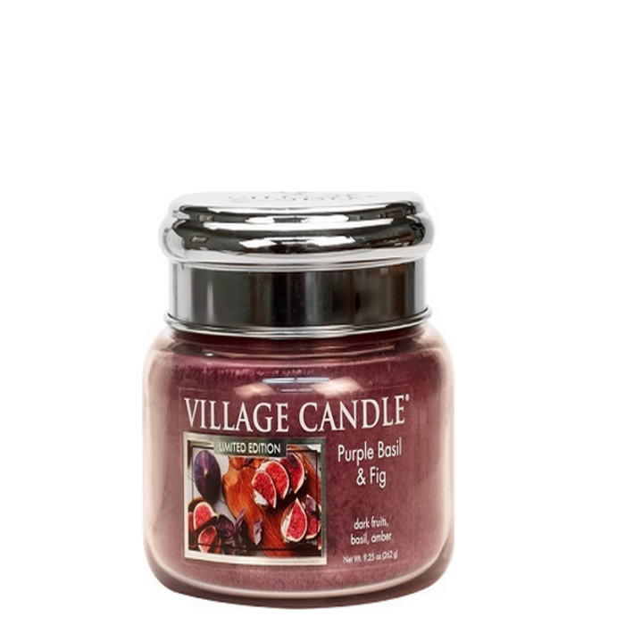 Village Candle Village Candle Purple Basil & Fig Small Jar