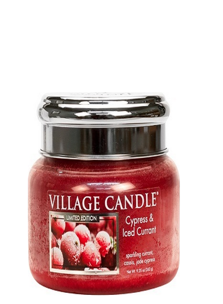 Village Candle Cypress & Iced Currant Small Jar