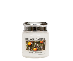 Village Candle Winter Clementine Mini Jar