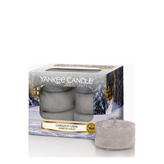 Yankee Candle Yankee Candle Candlelit Cabin Theelichten