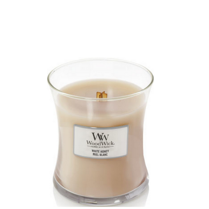 Woodwick WoodWick Medium Candle White Honey
