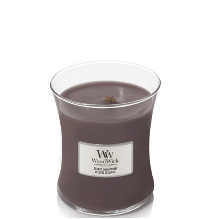 Woodwick WoodWick Medium Candle Sueded Sandalwood