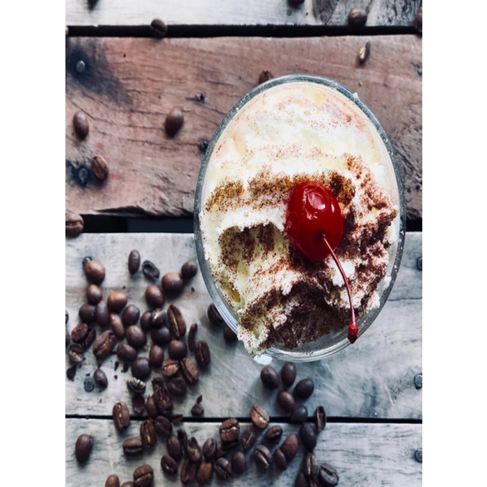 Village Candle Village Candle Cherry Coffee Cordial Large Jar