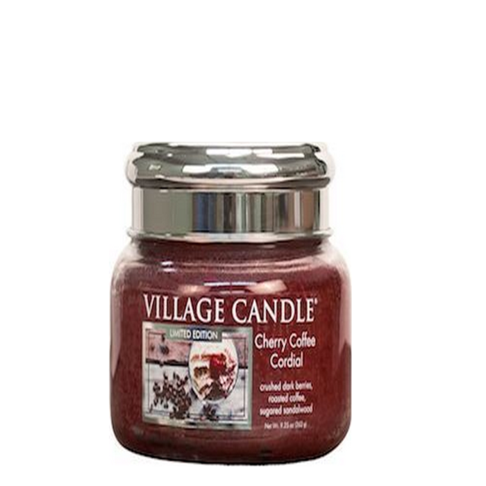 Village Candle Village Candle Cherry Coffee Cordial Small Jar