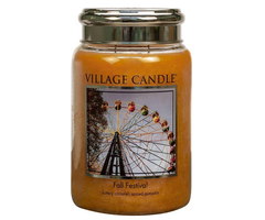 Village Candle Fall Festival Large Jar