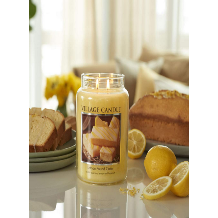 Village Candle Village Candle Lemon Pound Cake Small Jar