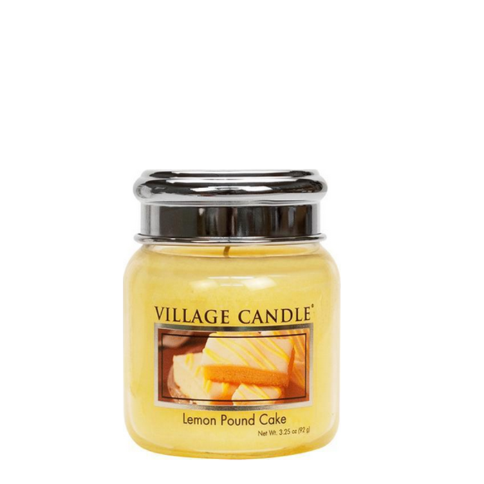 Village Candle Village Candle Lemon Pound Cake Mini Jar