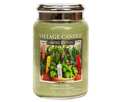 Village Candle Herb Garden Large Jar