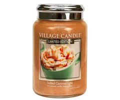 Village Candle Salted Caramel Latte Large Jar