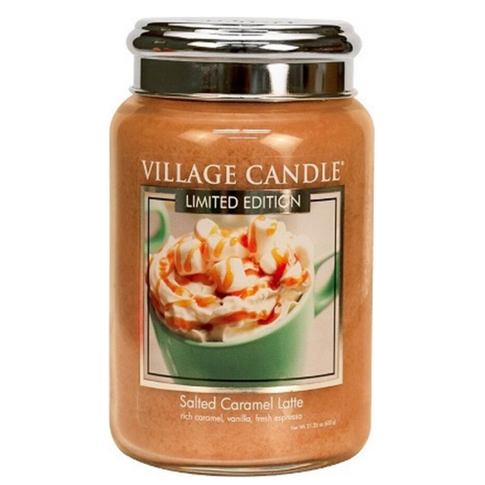 Village Candle Village Candle Salted Caramel Latte Large Jar