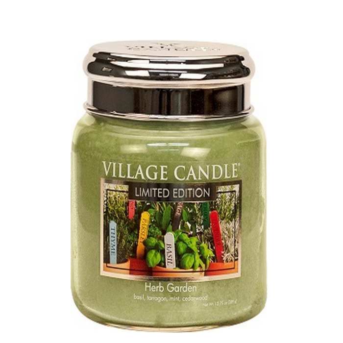 Village Candle Village Candle Herb Garden Medium Jar