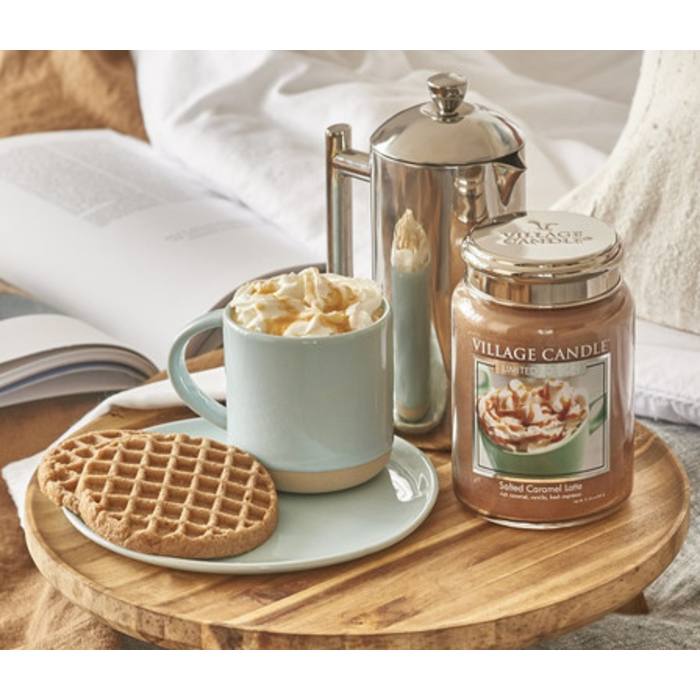 Village Candle Village Candle Salted Caramel Latte Medium Jar