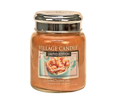 Village Candle Salted Caramel Latte Medium Jar