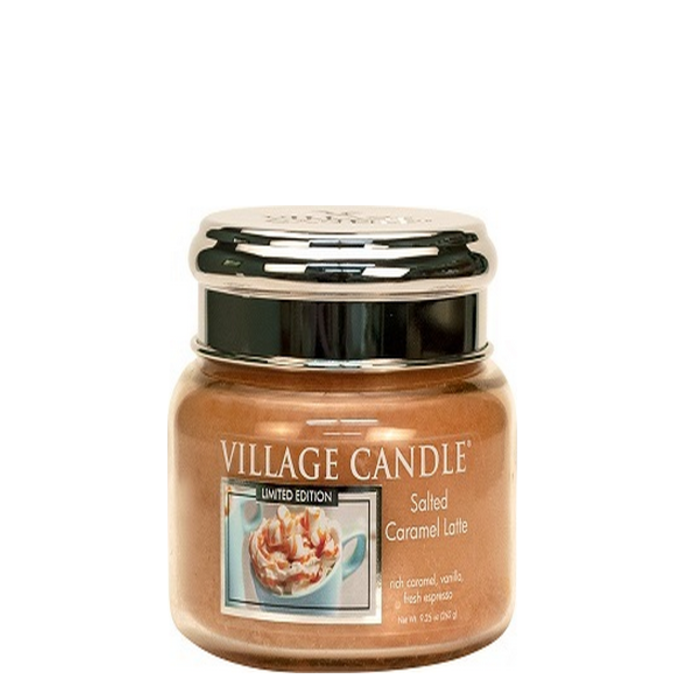 Village Candle Village Candle Salted Caramel Latte Small Jar