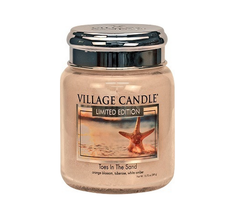 Village Candle Toes In The Sand Medium Jar