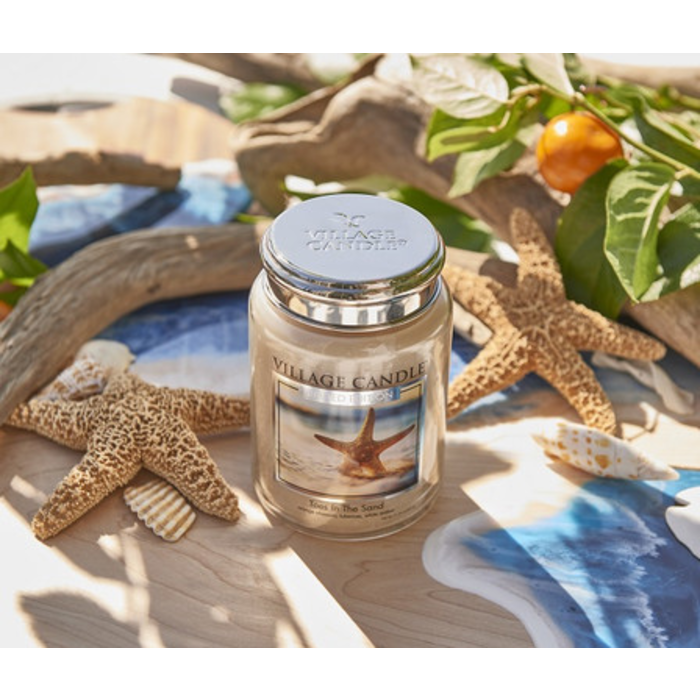 Village Candle Village Candle Toes In The Sand Large Jar