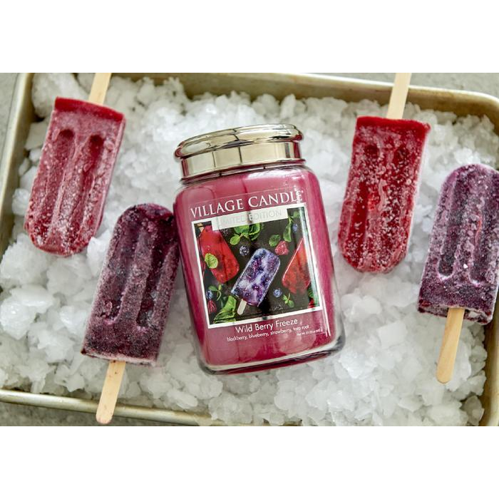 Village Candle Village Candle Wild Berry Freeze Medium Jar