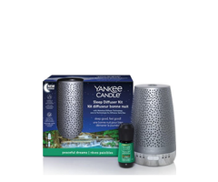 Yankee Candle Sleep Diffuser Starters Kit Silver