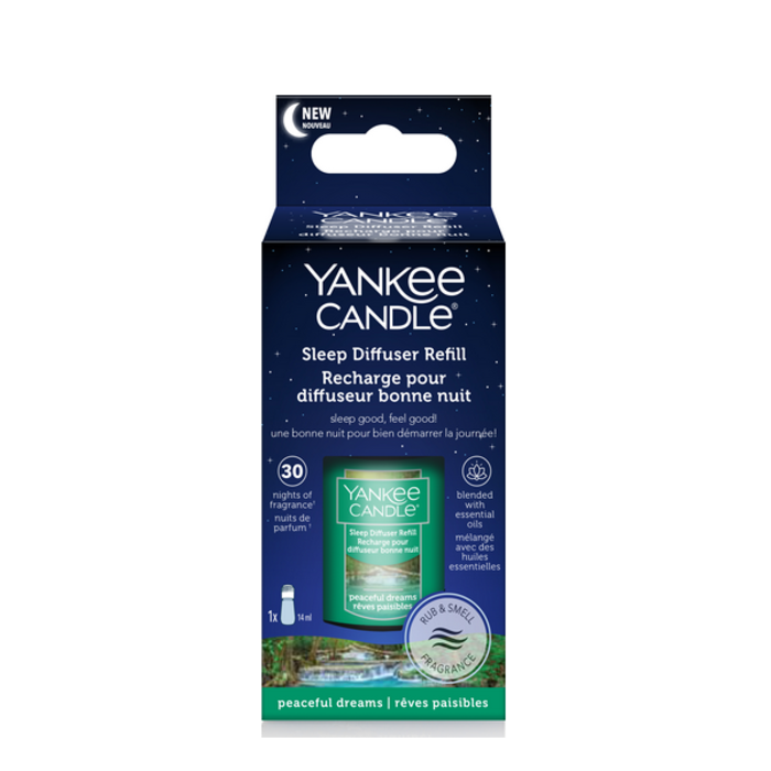 Yankee Candle Yankee Candle Sleep Diffuser Refill Peaceful Dreams