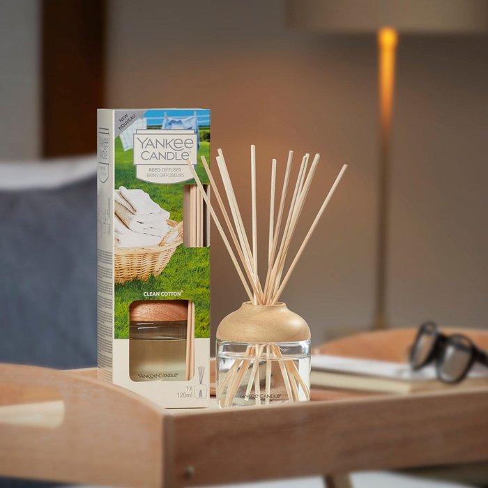 Yankee Candle Yankee Candle Clean Cotton Reed Diffuser Geurstokjes