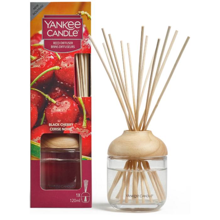 Yankee Candle Yankee Candle Black Cherry Reed Diffuser Geurstokjes