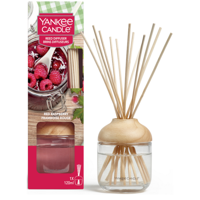 Yankee Candle Yankee Candle Red Raspberry Reed Diffuser Geurstokjes