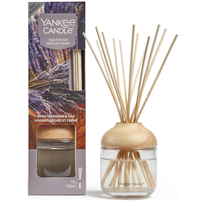 Yankee Candle Yankee Candle Dried Lavender & Oak Reed Diffuser Geurstokjes