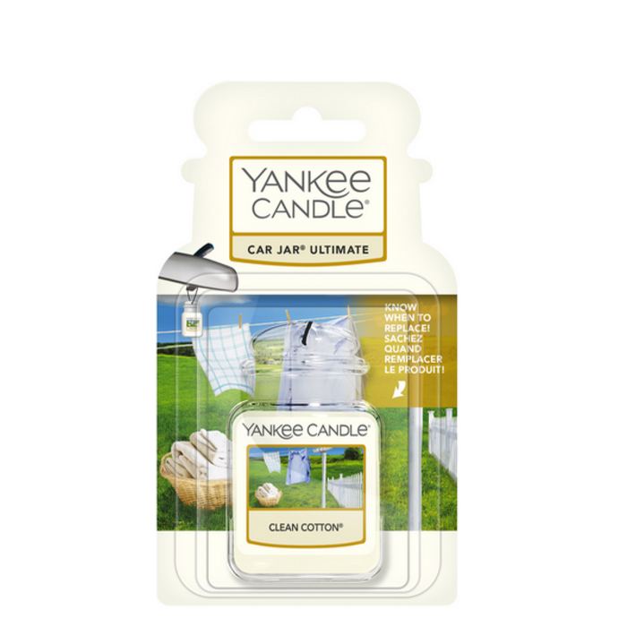 Yankee Candle Yankee Candle Car Jar Ultimate Clean Cotton