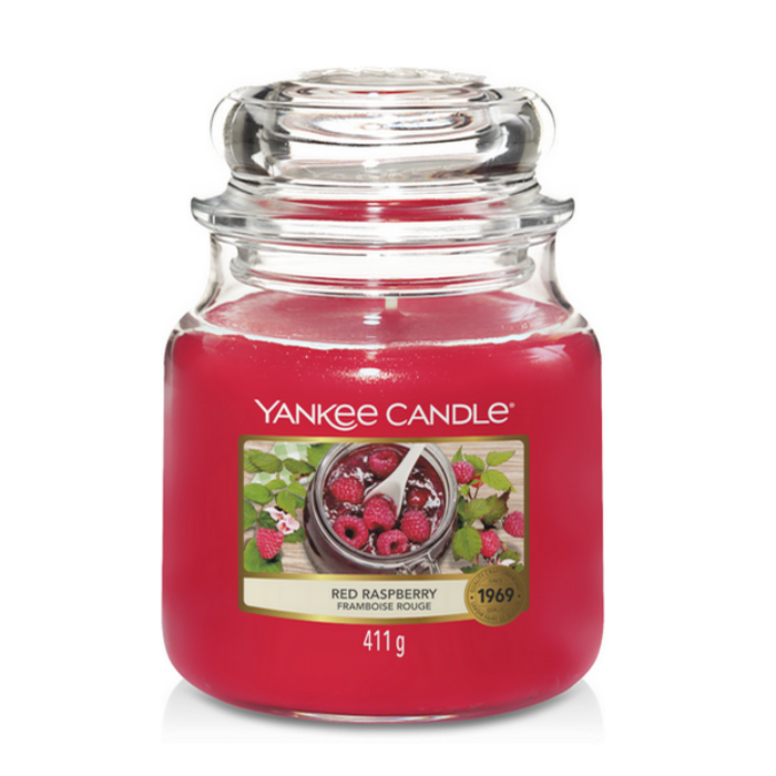 Yankee Candle Yankee Candle Red Raspberry Medium Jar