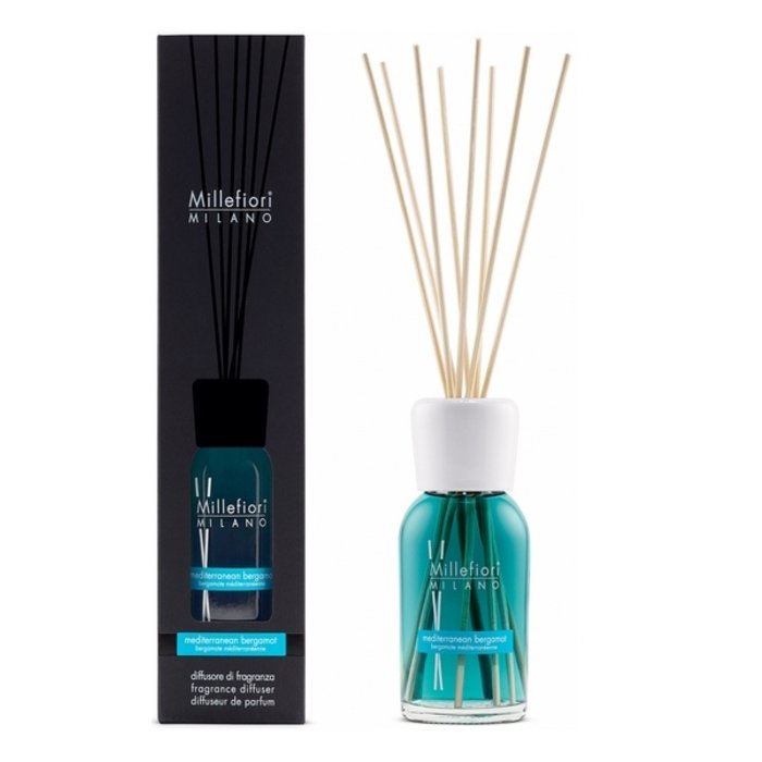 Millefiori Milano  Millefiori Milano Mediterranean Bergamot Geurstokjes Natural 250 ml