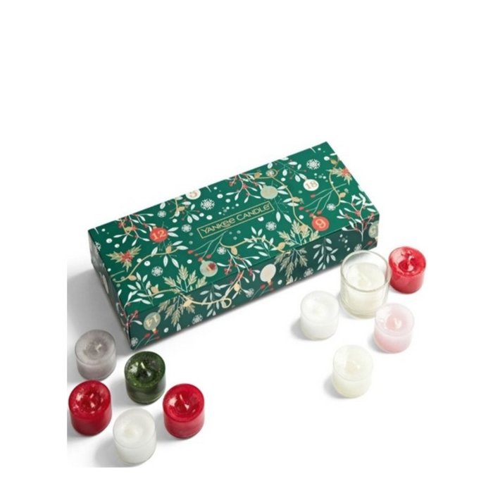 Yankee Candle Yankee Candle Countdown to Christmas 10 Tea Lights & Holder Giftset