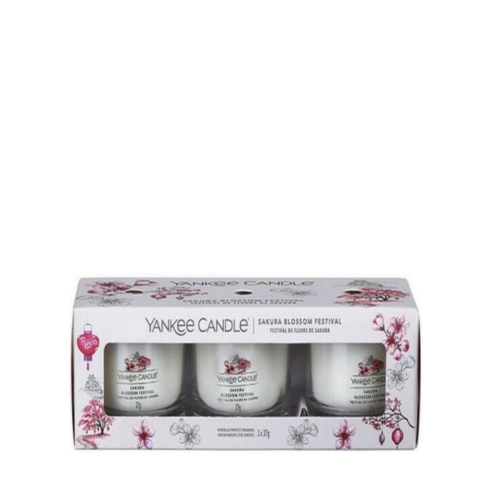 Yankee Candle Yankee Candle Sakura Blossom Festival Filled Votive  3 Pack